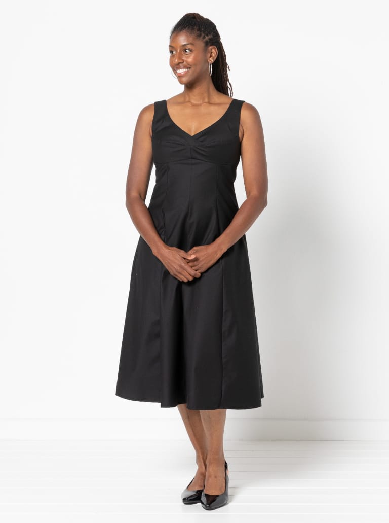 Style Arc Sabrina Woven Dress