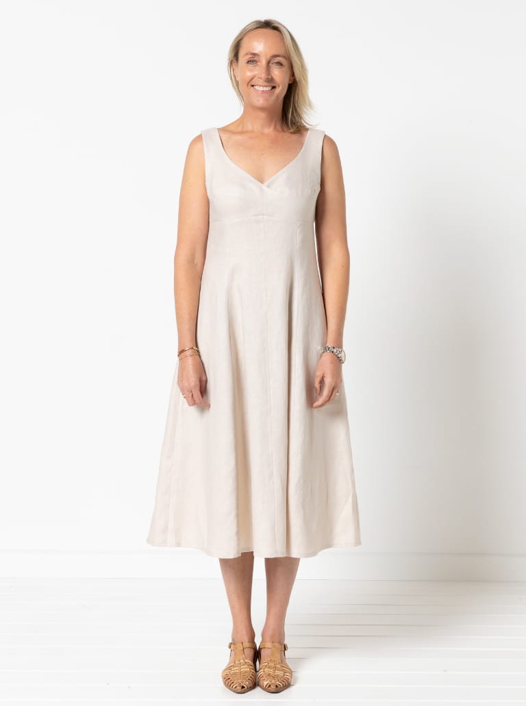 Style Arc Sabrina Woven Dress