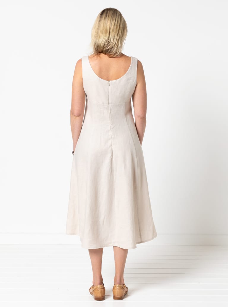 Style Arc Sabrina Woven Dress