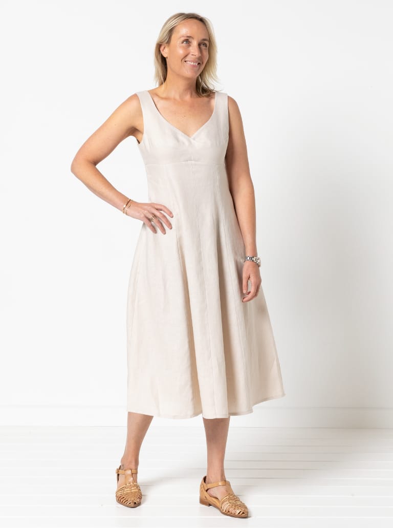 Style Arc Sabrina Woven Dress