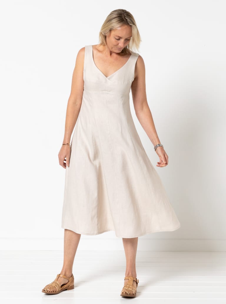 Style Arc Sabrina Woven Dress