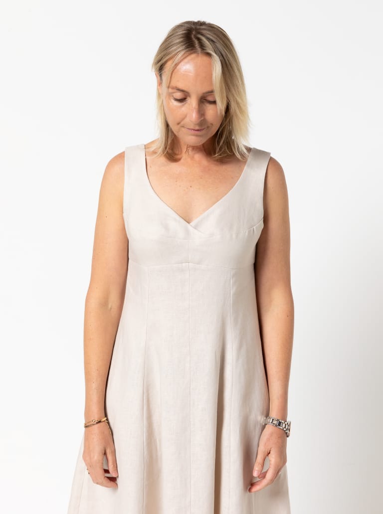 Style Arc Sabrina Woven Dress