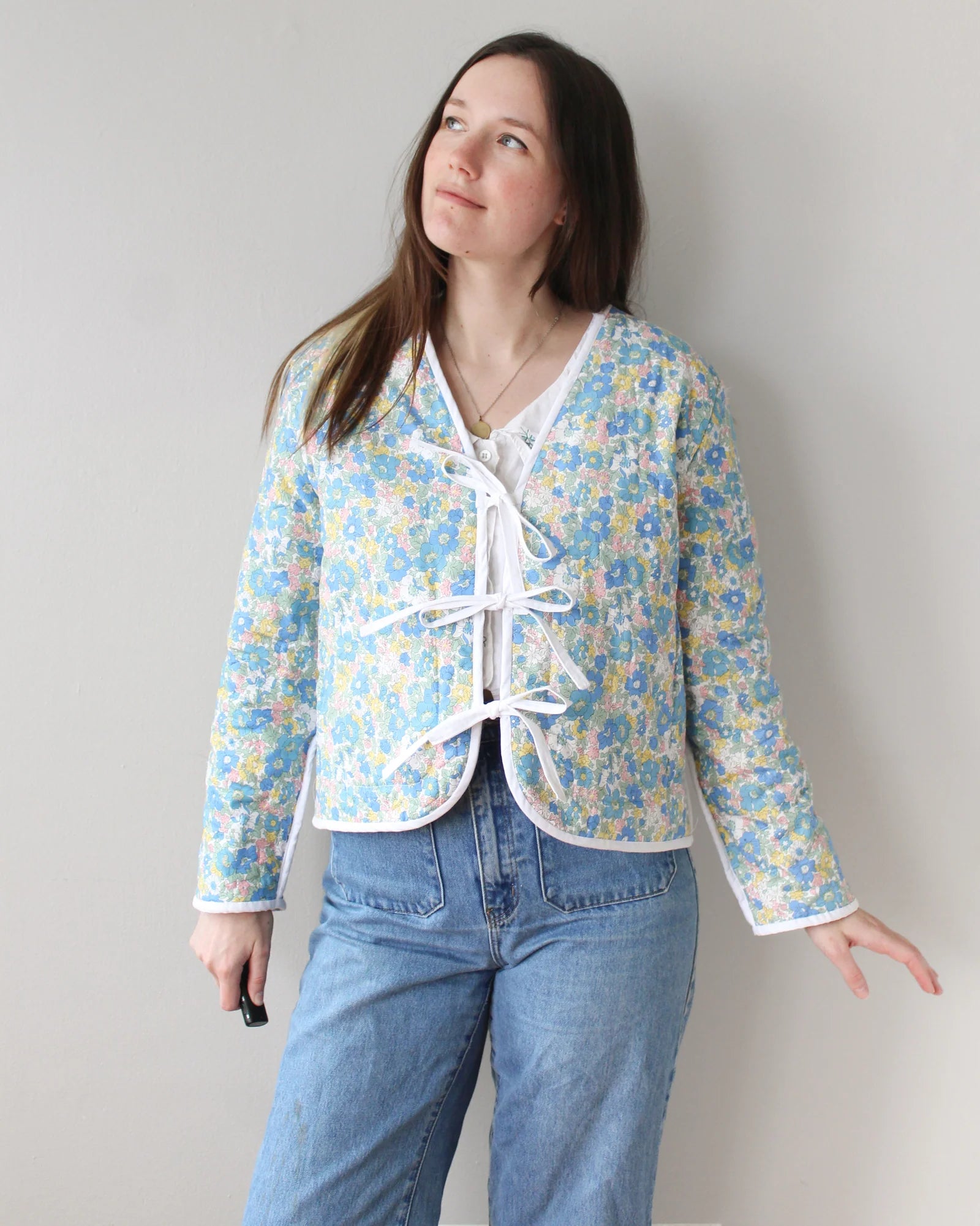 Oh Me Oh My Sage Coat, Jacket and Vest