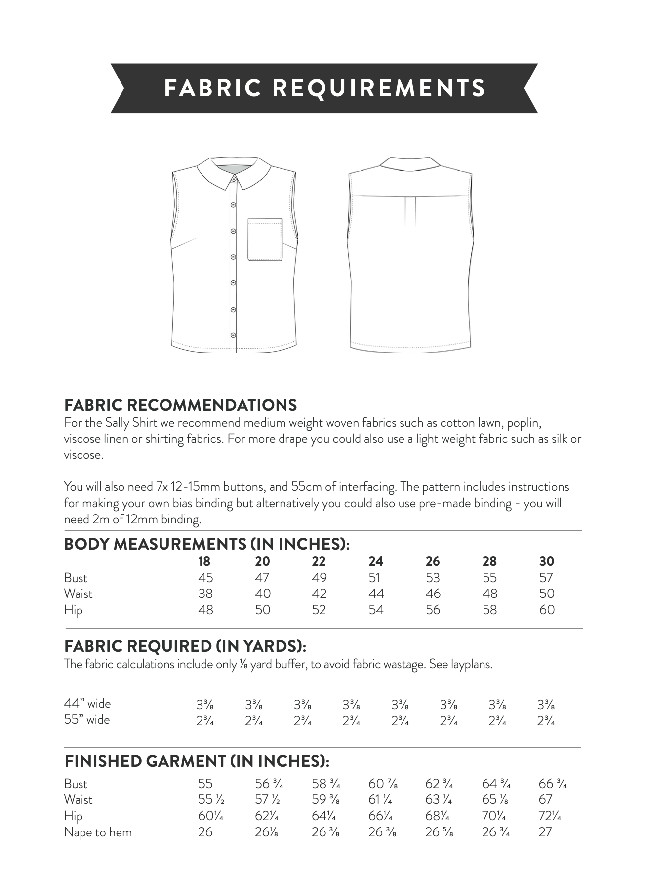 Sew Over It Sally Shirt