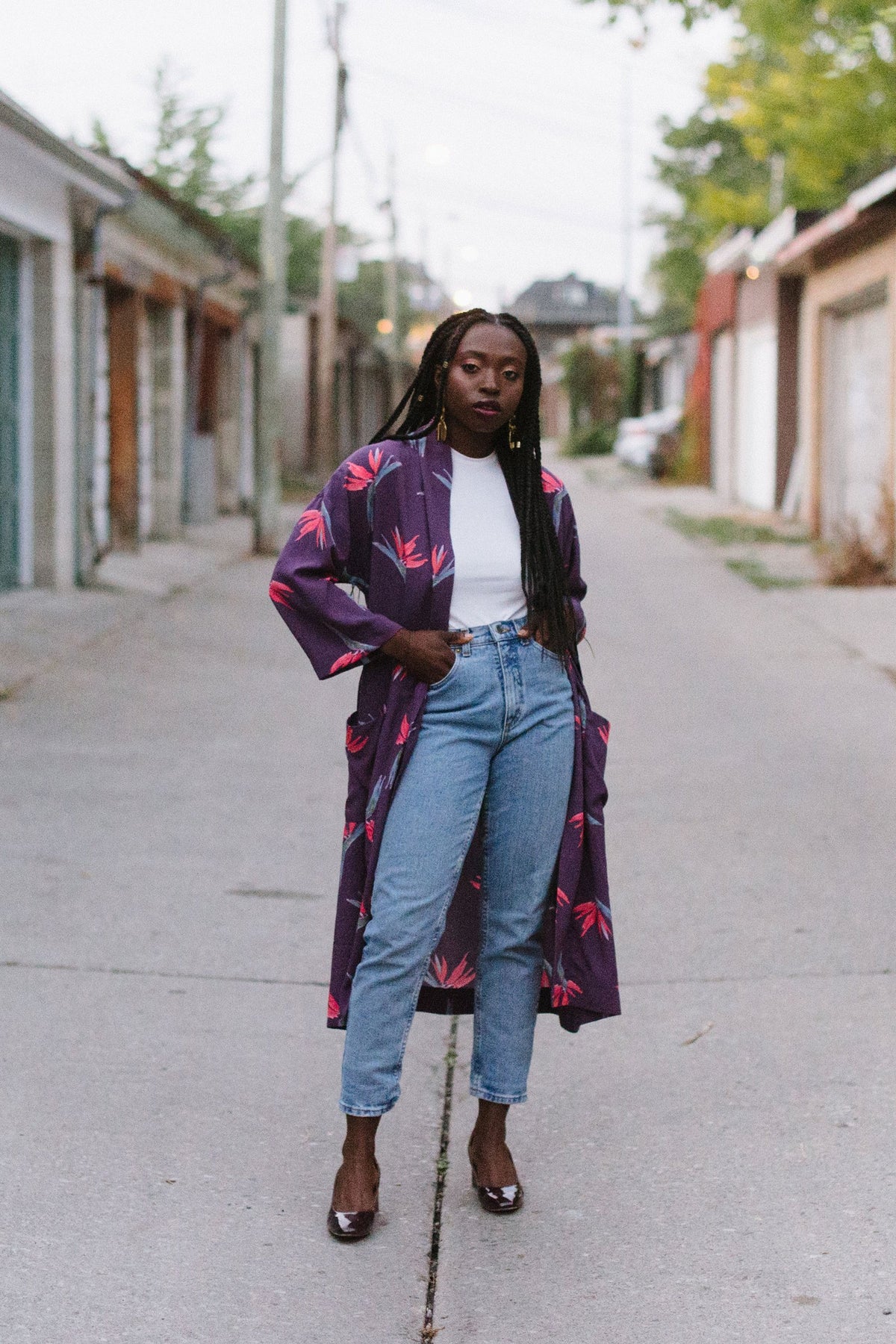 Victory Patterns Samara Cardigan and Robe – The Fold Line