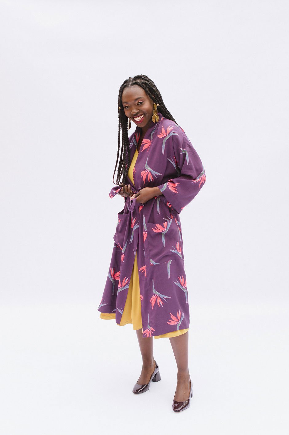 Victory Patterns Samara Cardigan and Robe