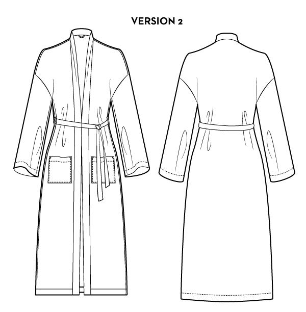 Victory Patterns Samara Cardigan and Robe