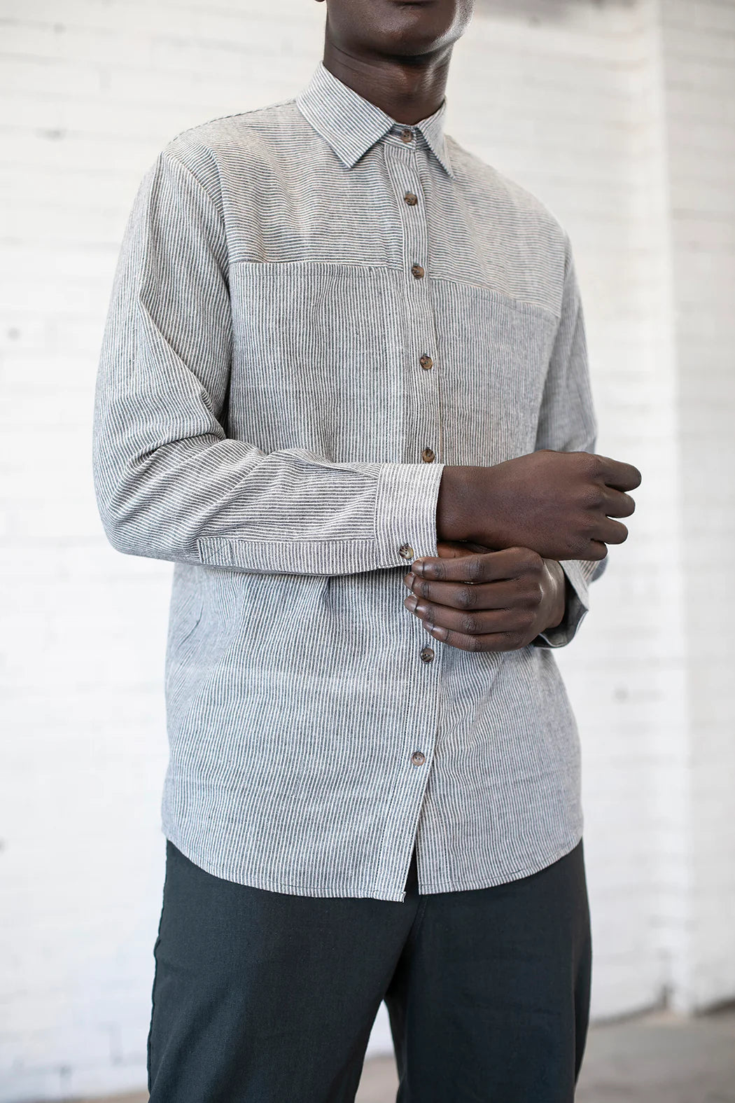 Elbe Textiles Men's Sanders Button Up