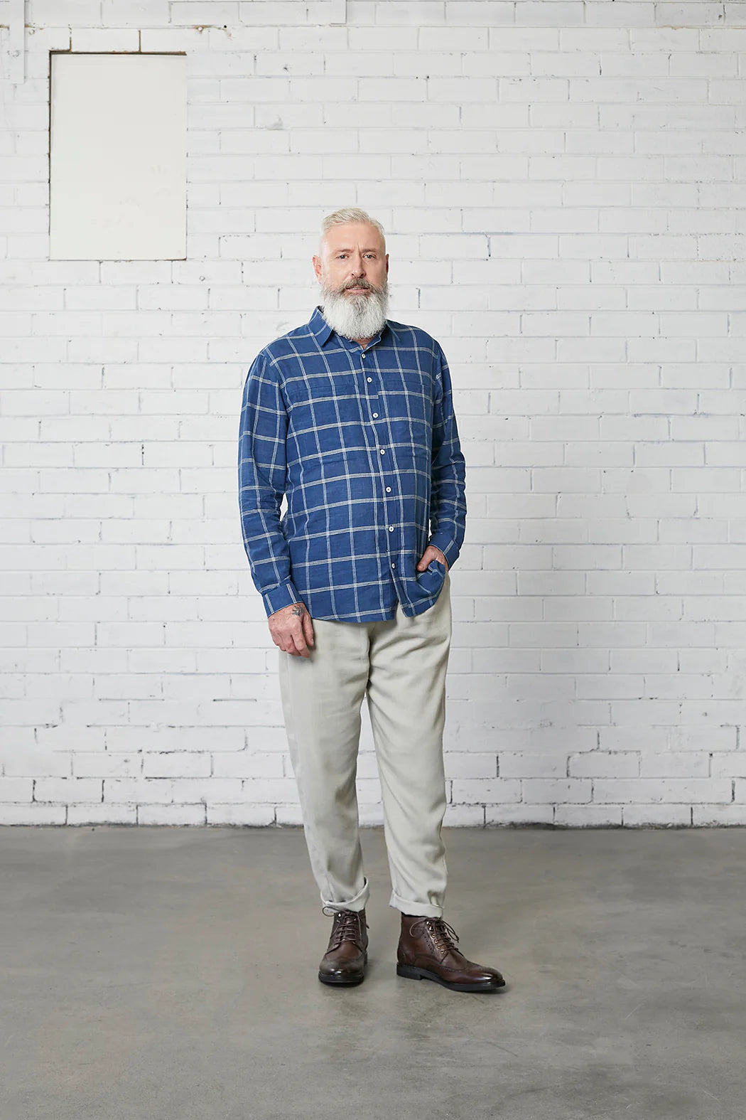 Elbe Textiles Men's Sanders Button Up