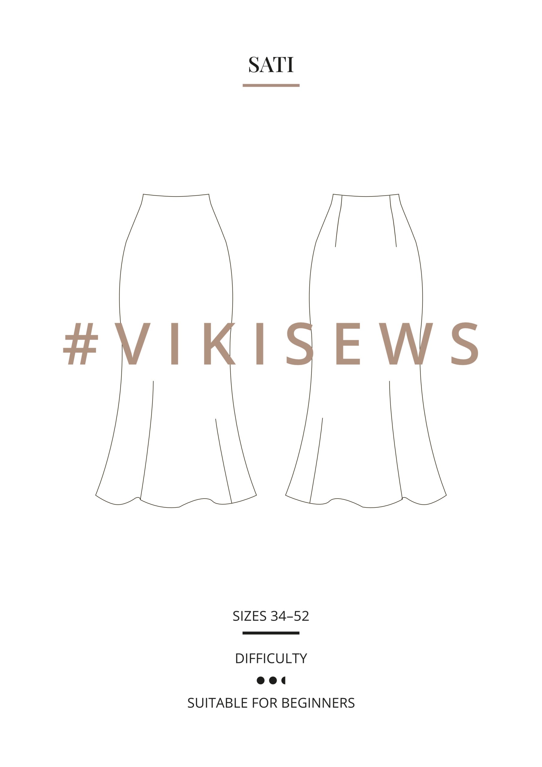 Vikisews Sati Skirt