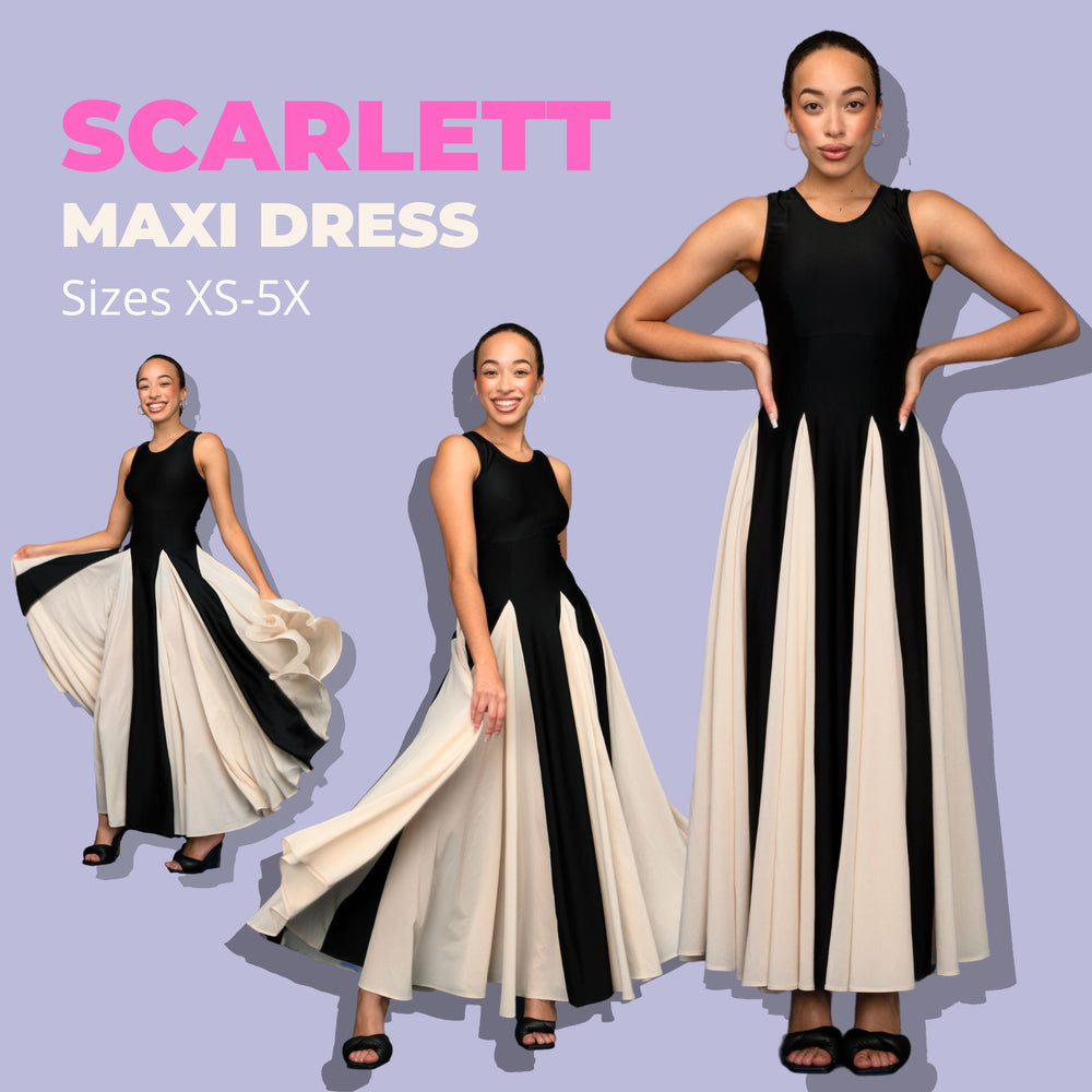 Arabian Line Pattern Madalynne Scarlett Maxi Dress – The Fold Line