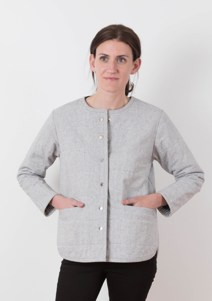 Buy the Tamarack jacket sewing pattern from Grainline Studio from The Fold Line