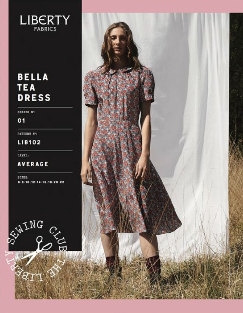 Liberty Sewing Patterns Bella Tea Dress