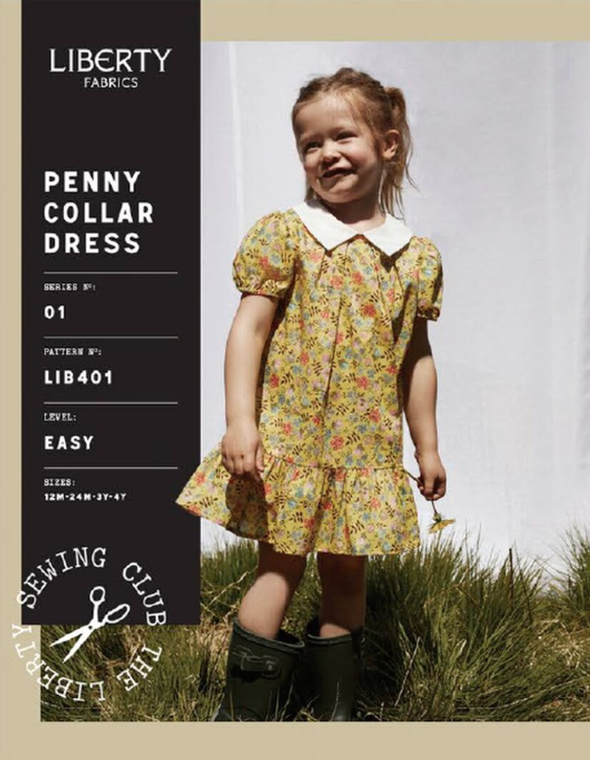Liberty Sewing Patterns Penny Collar Dress