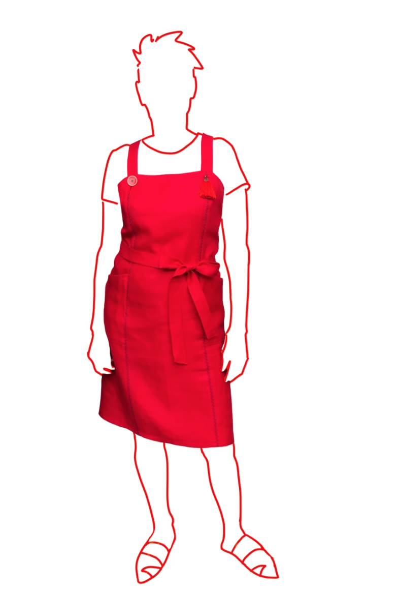 Alice & Co Patterns Adele Apron Dress