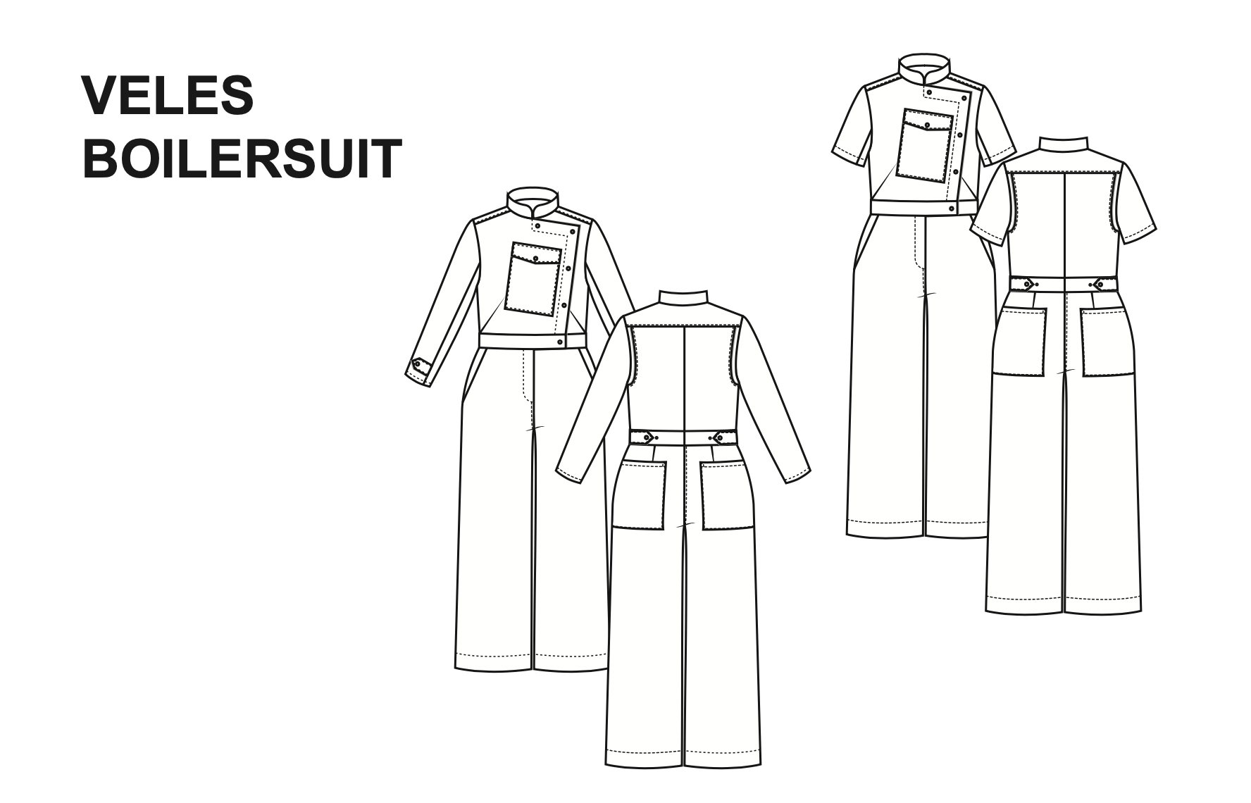 Pauline Alice Veles Boilersuit
