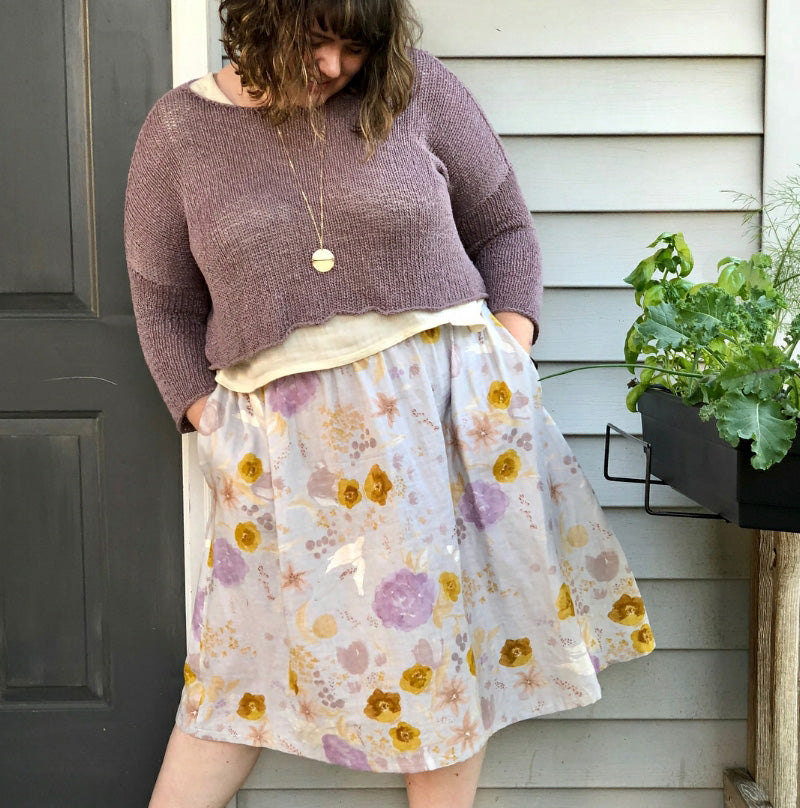 Sew Liberated Gypsum Skirt