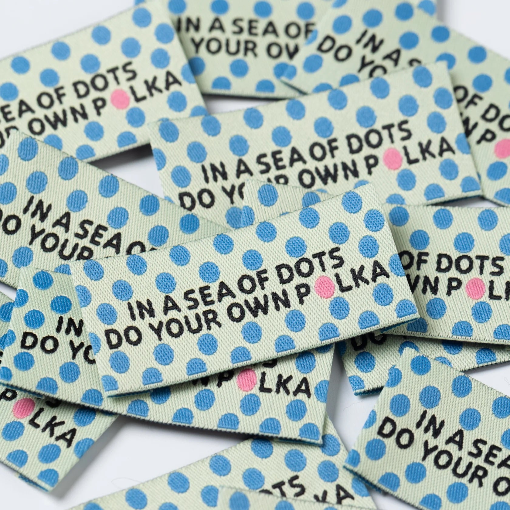 Little Rosy Cheeks 'Sea of Dots' Labels