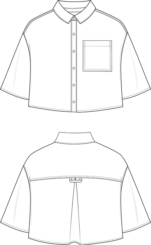 French Navy Seneca Shirt