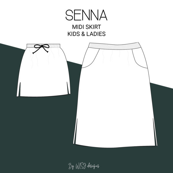 WISJ Designs Child and Women's Senna Skirt