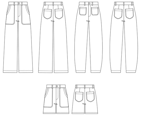 Papercut Patterns Sera Pant and Short