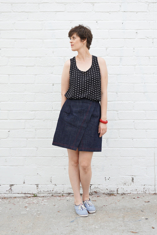 Sew DIY Nita Wrap Skirt