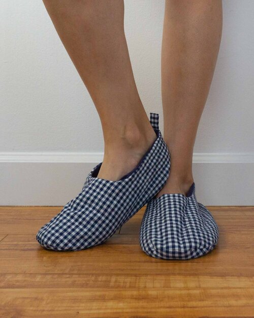 Sew DIY Unisex Quilted Slippers