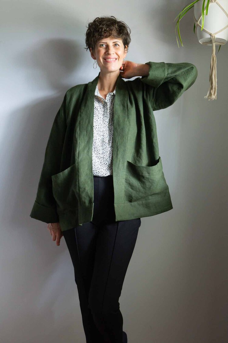 Sew DIY Unisex Draft-It-Yourself Tasi Robe and Jacket