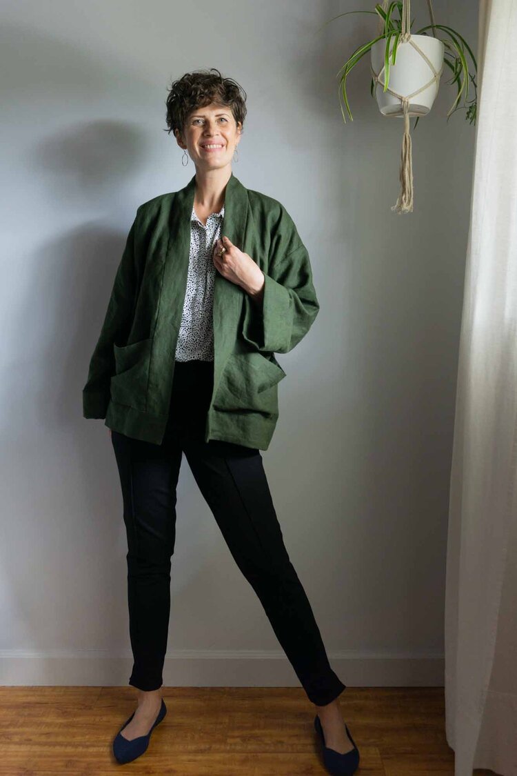 Sew DIY Unisex Draft-It-Yourself Tasi Robe and Jacket