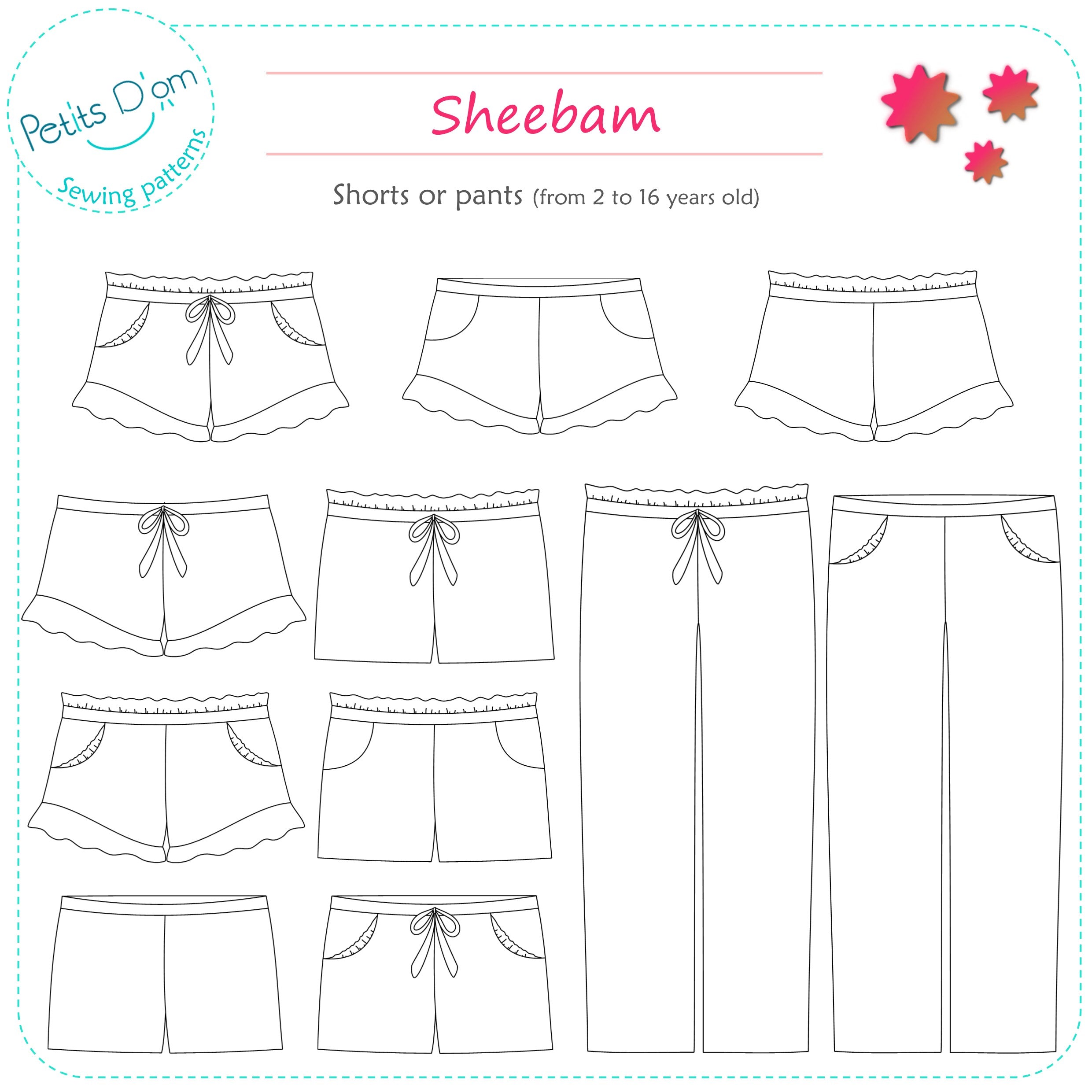 Petits D’om Child Sheebam Shorts or Pants