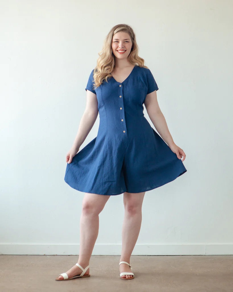 True Bias Shelby Dress and Romper – The Fold Line