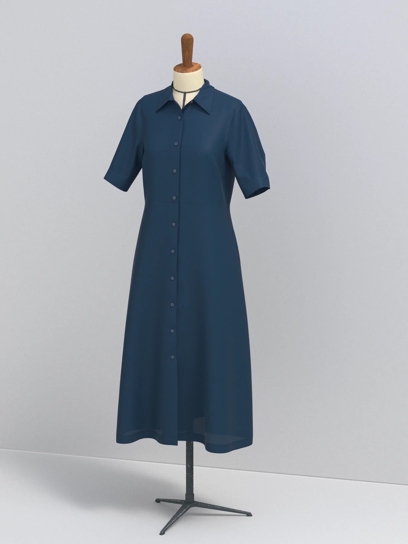 The Assembly Line Shirt Dress The Fold Line The Assembly Line Shirt Dress The Fold Line
