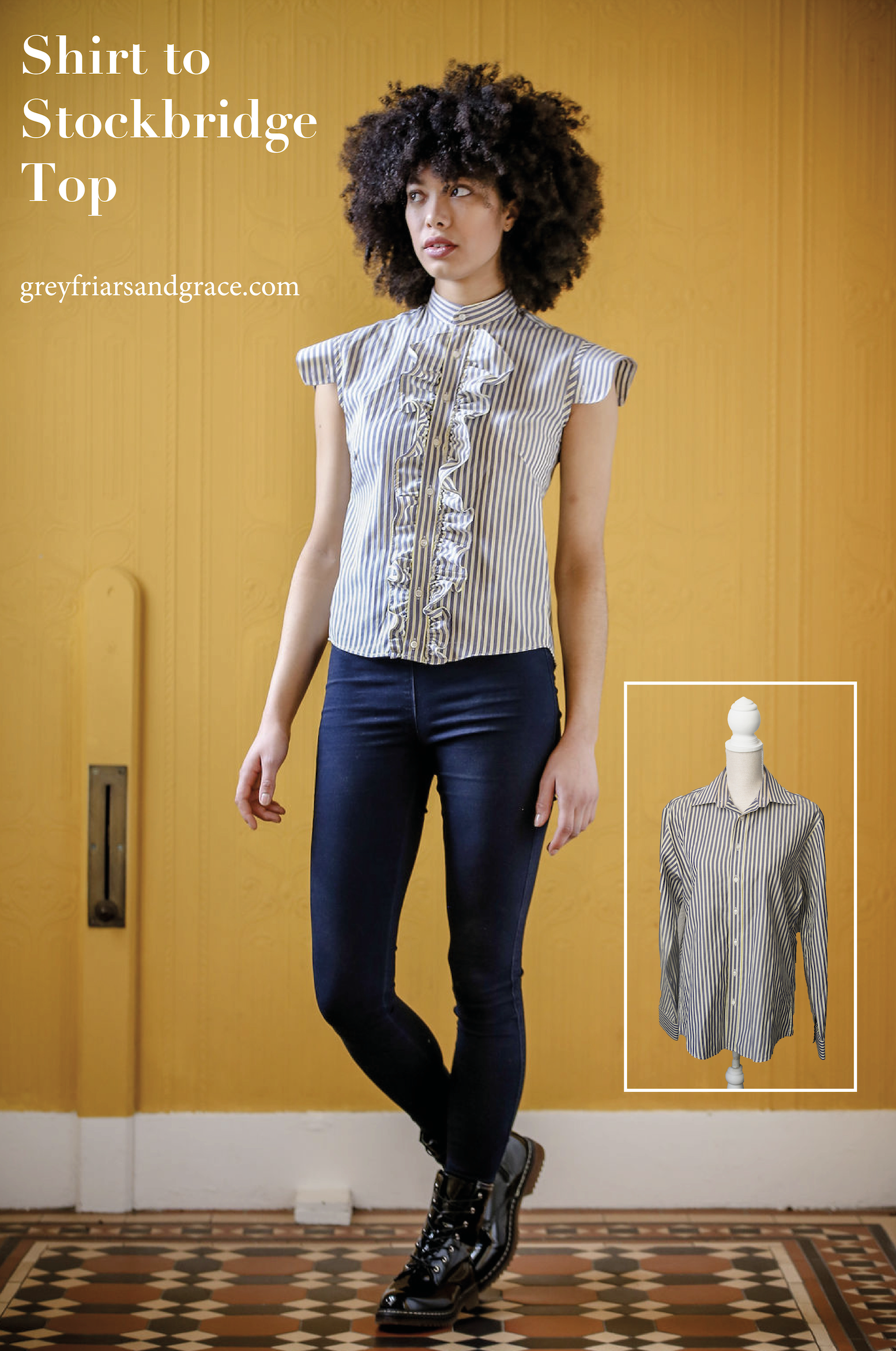 Greyfriars and Grace Shirt to Stockbridge Top