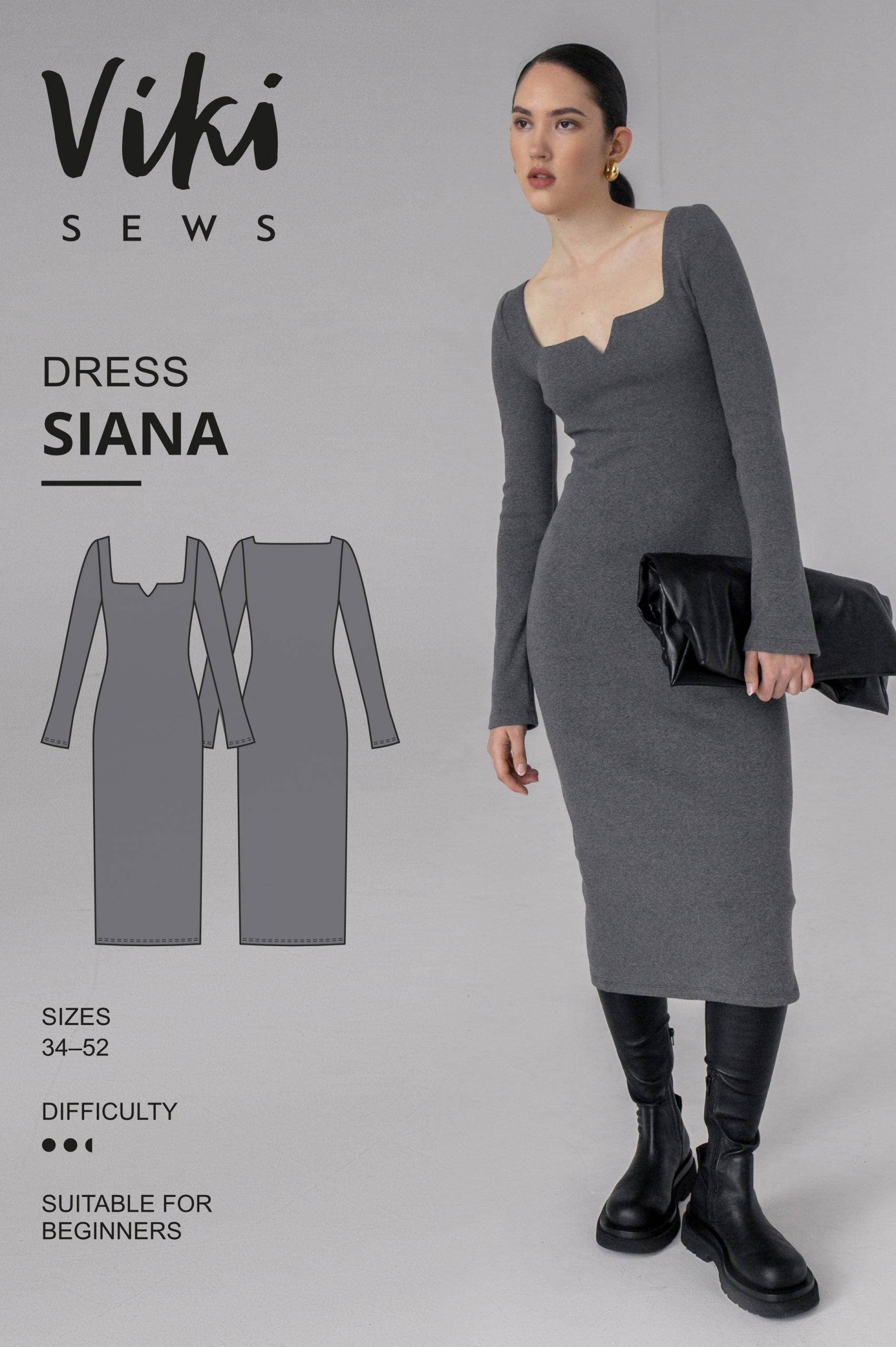 Vikisews Siana Dress PDF