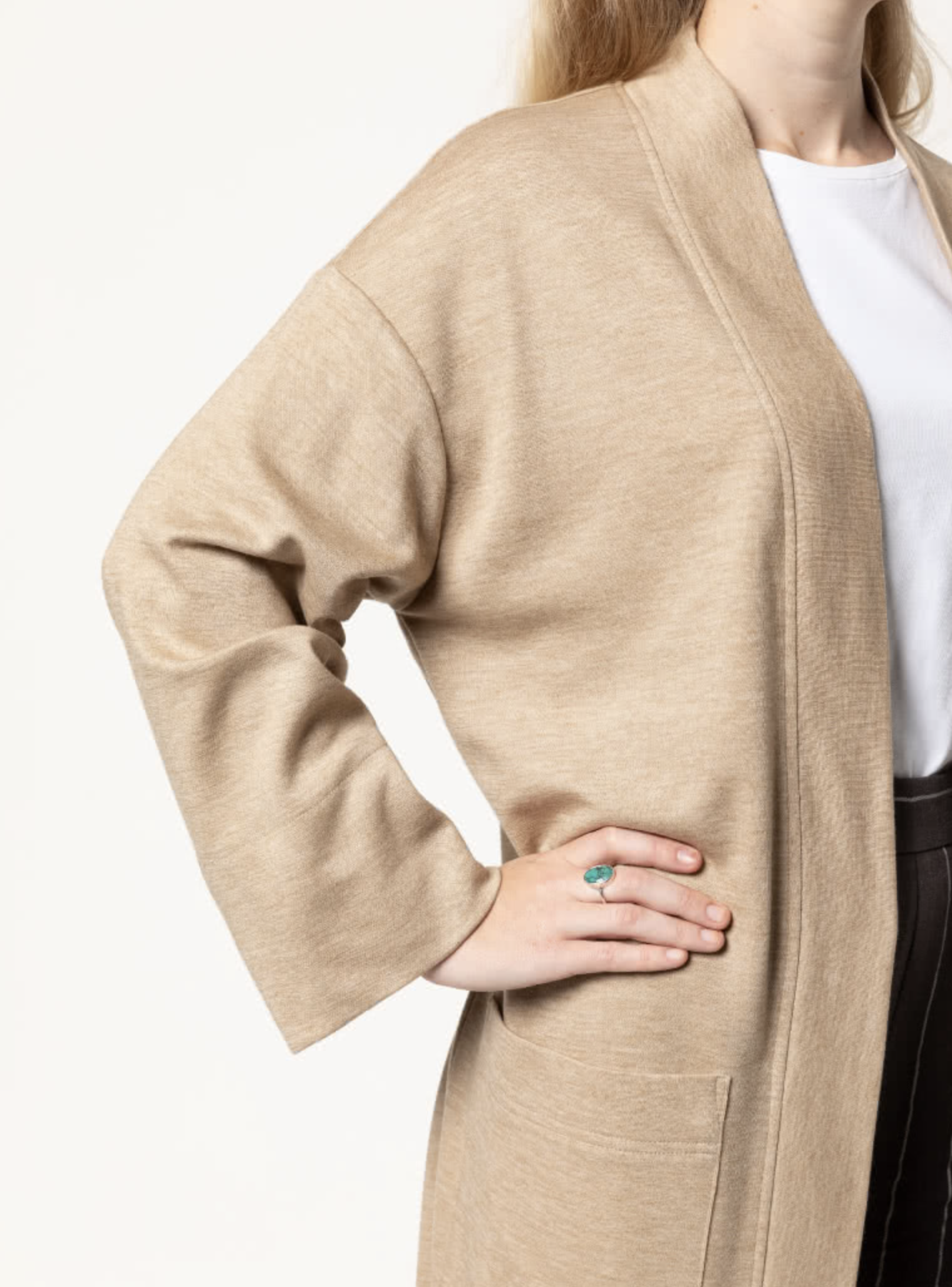 Style Arc Sigrid Knit Coat