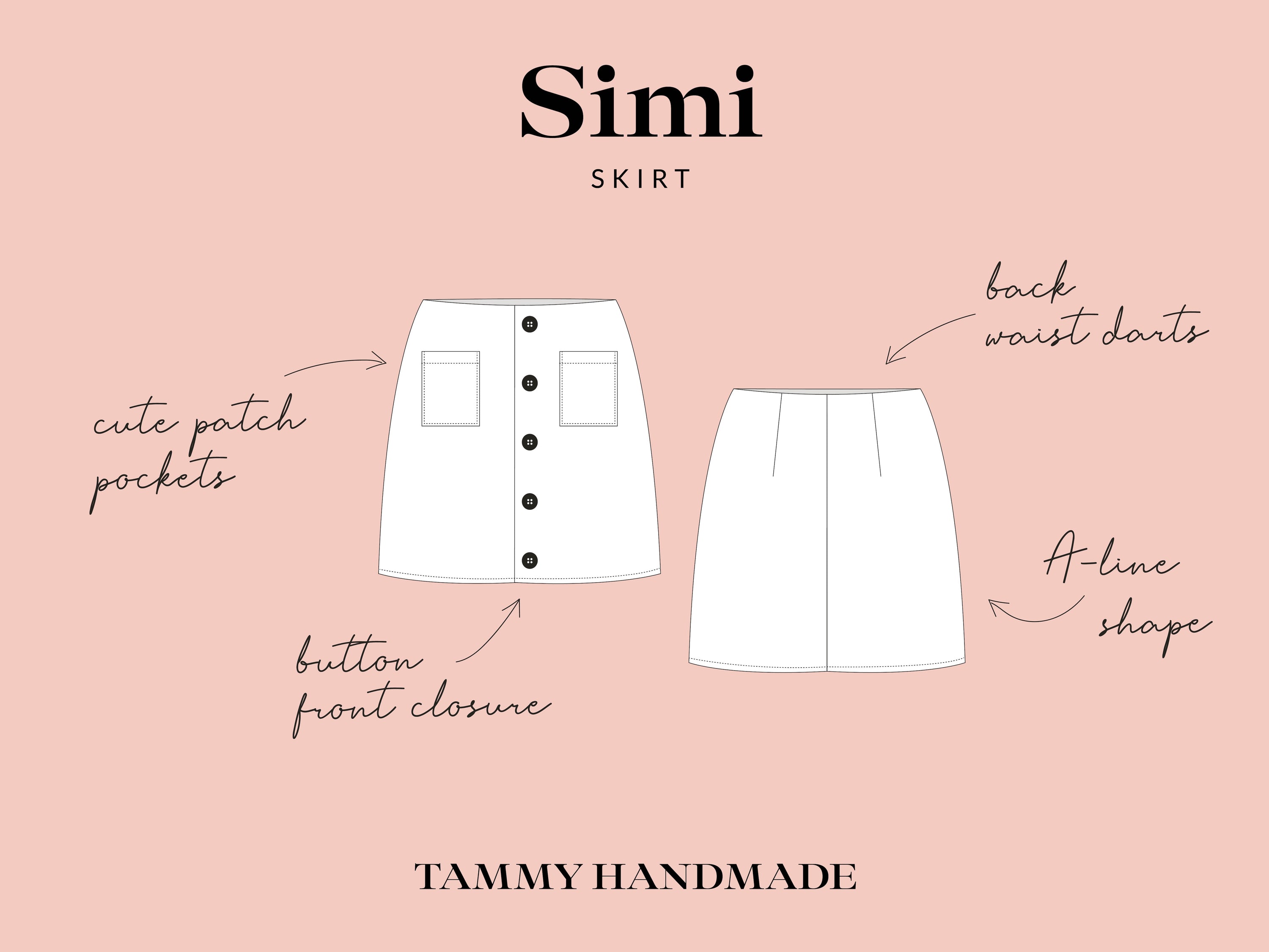 Tammy A-Line Denim Skirt Tammy A-Line Denim Skirt