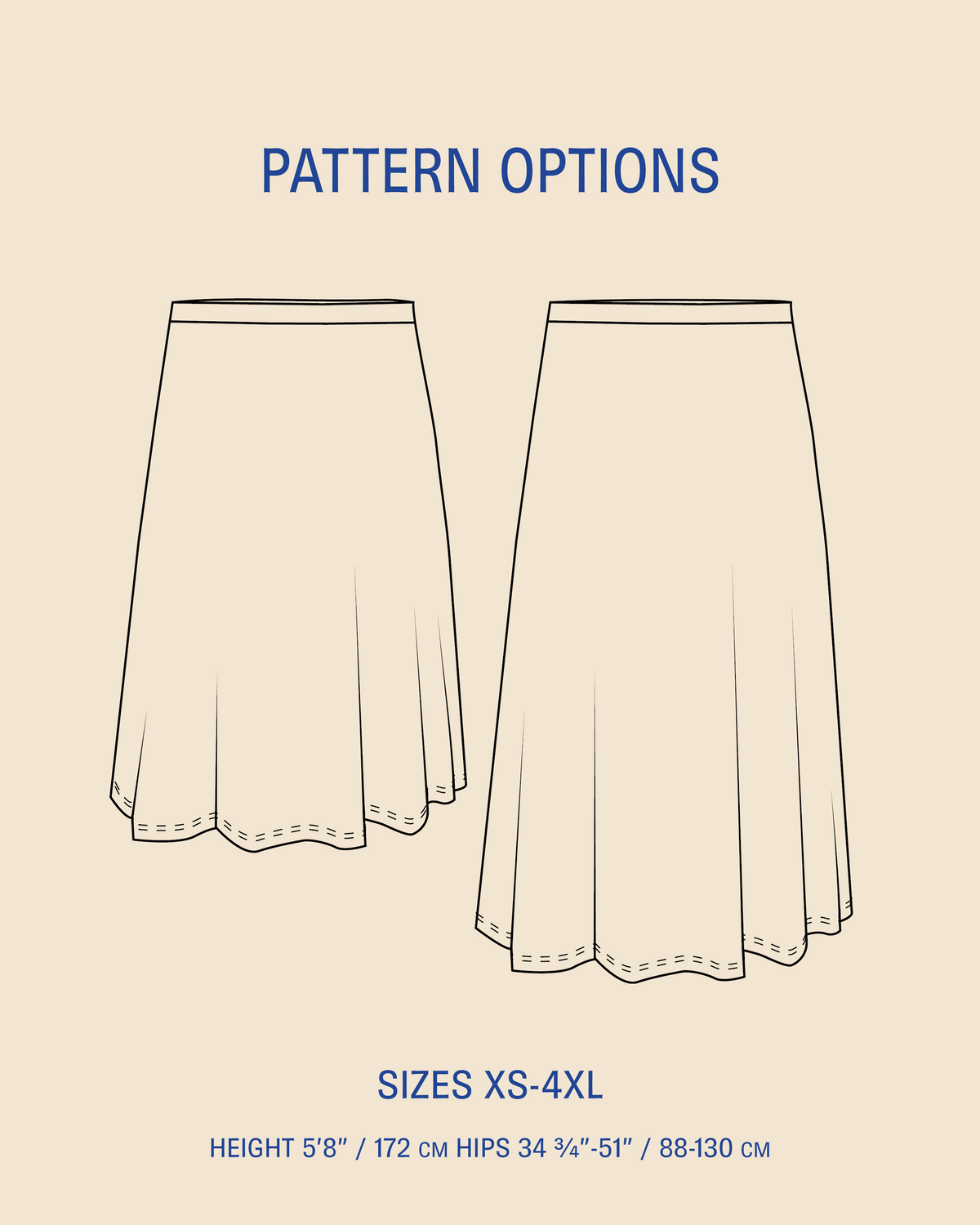 Wardrobe by Me Simple A-line Skirt