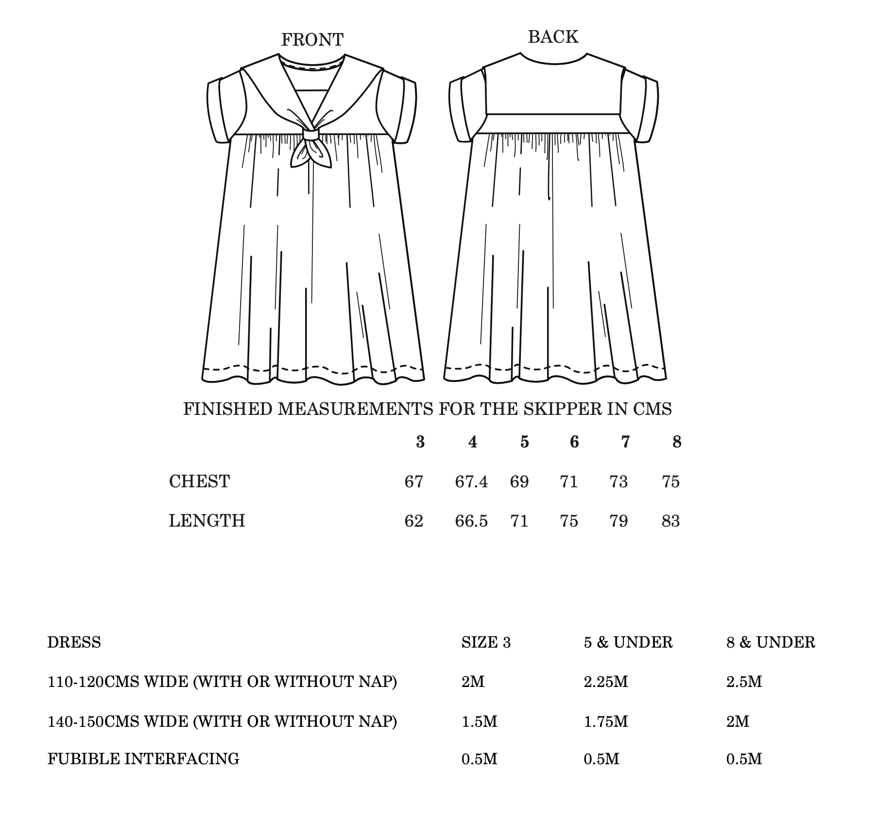 Merchant & Mills Children's Skipper Dress