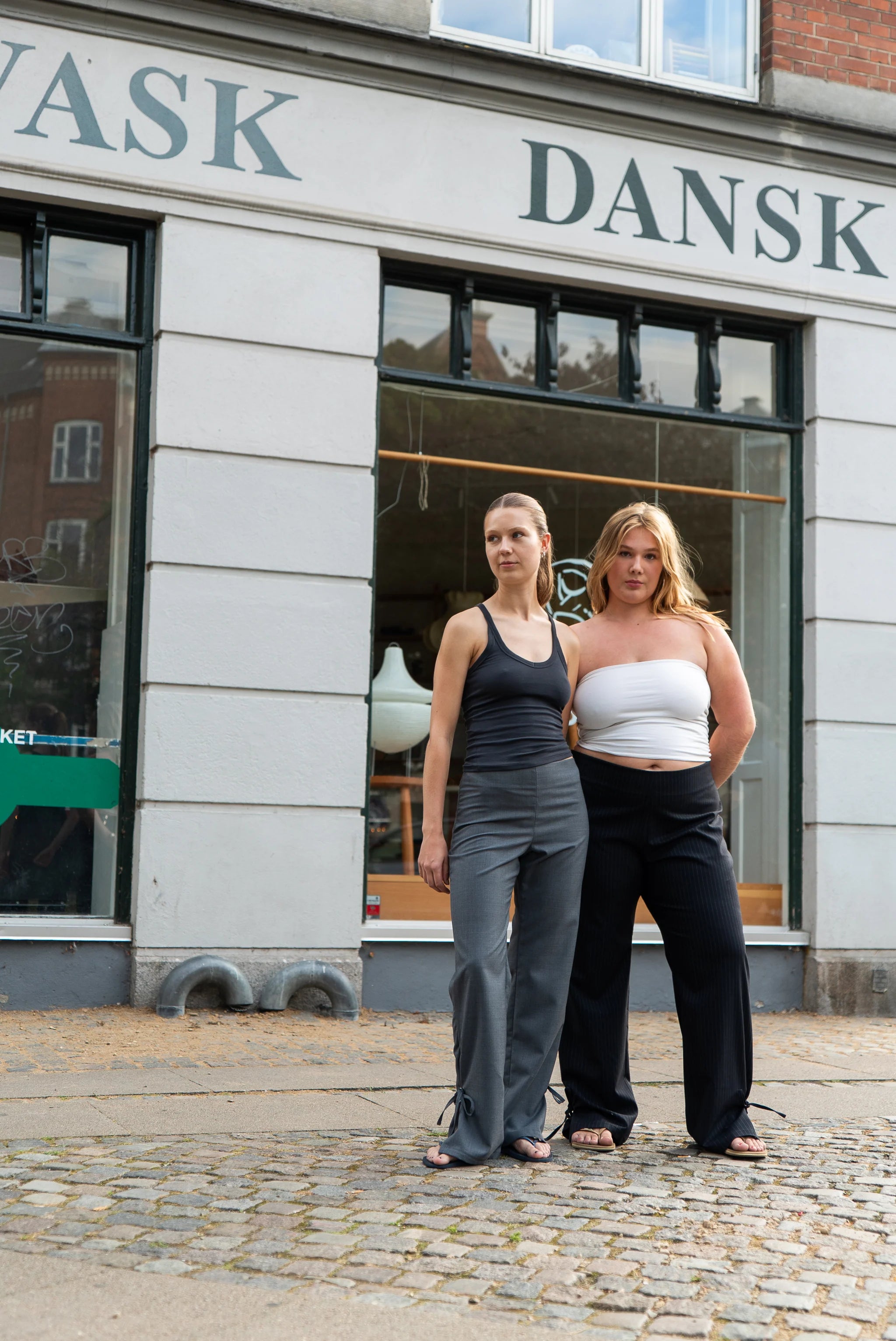 Puff and Pencil Slit Pants