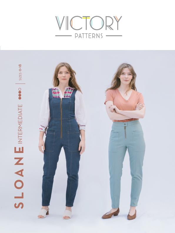 Victory Patterns Sloane Overalls and Pants