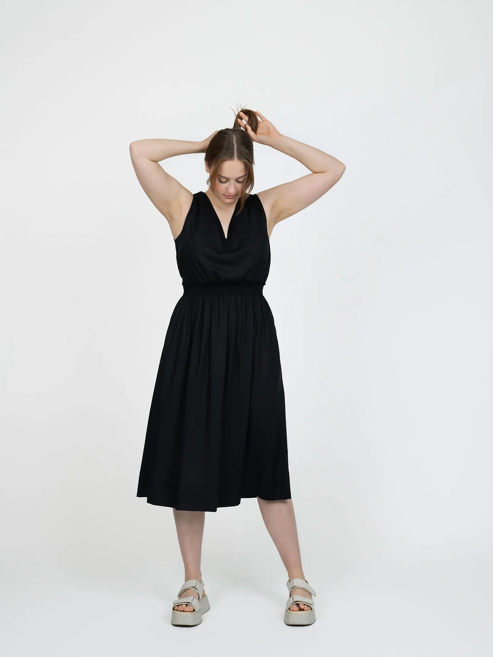 The Assembly Line Smocked Dress