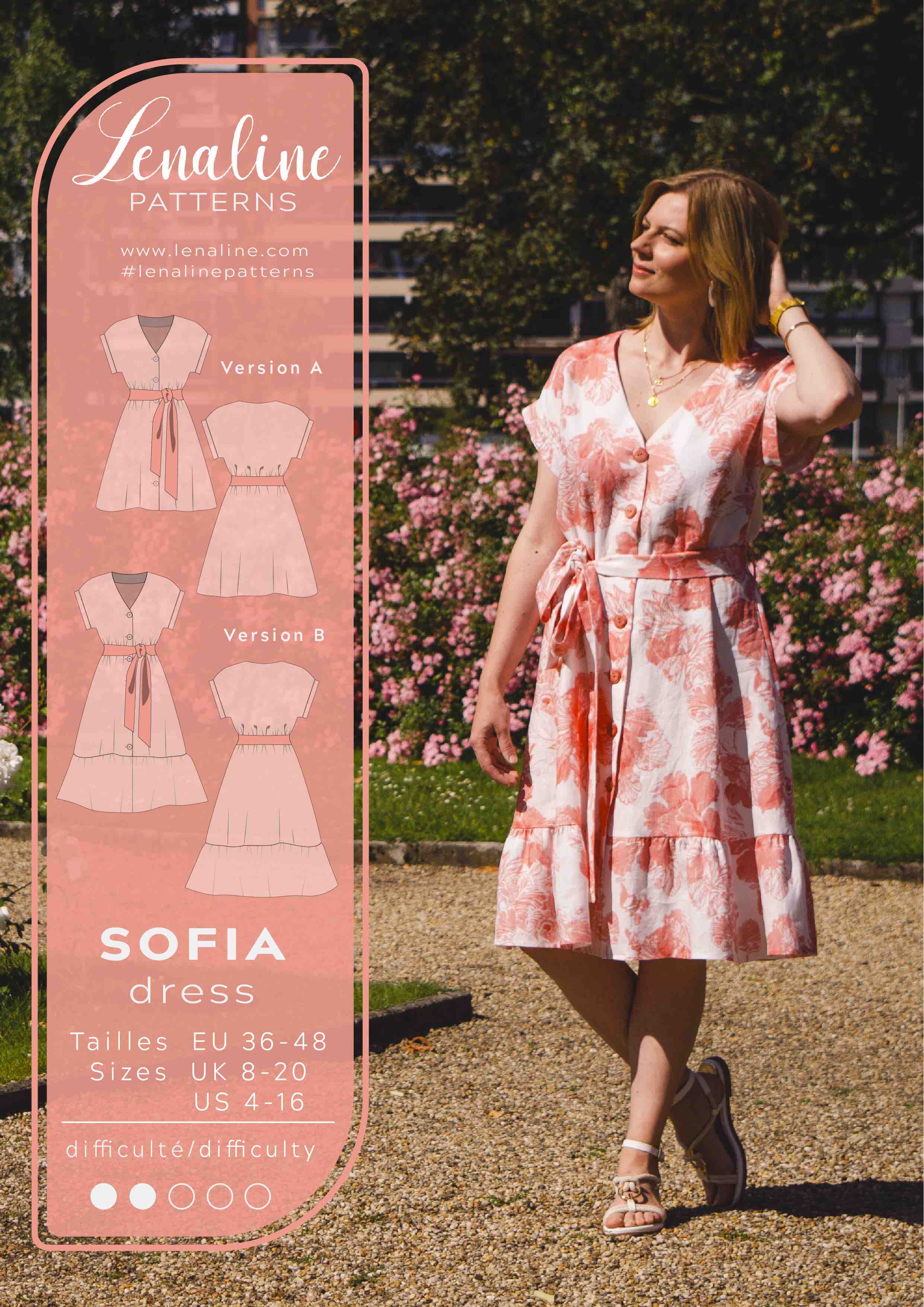 Lenaline Patterns Sofia Dress