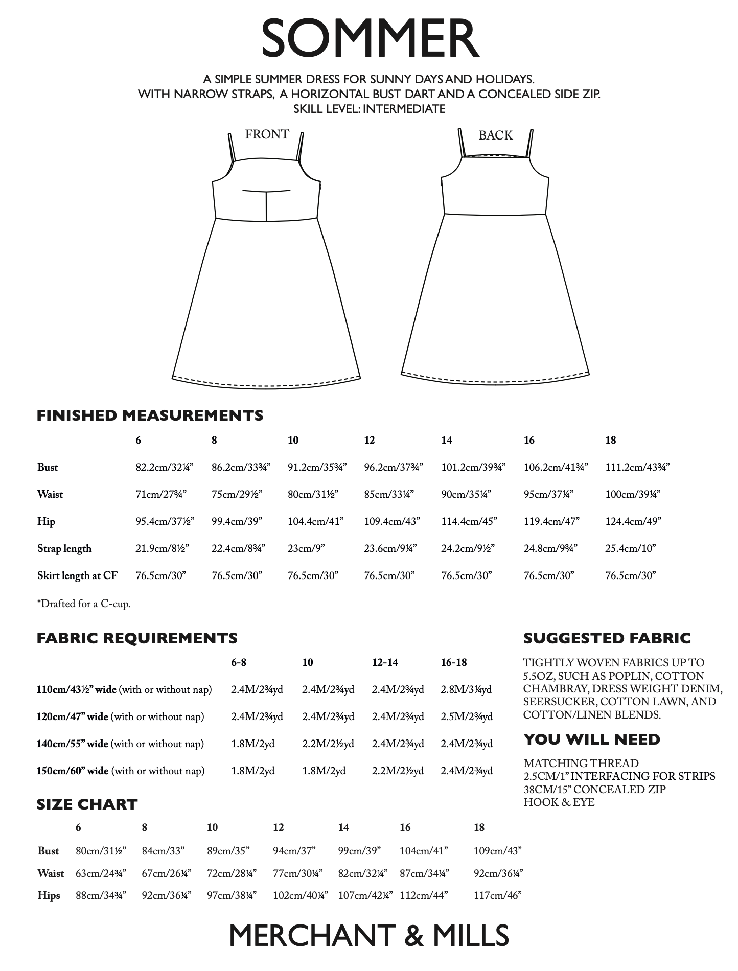 Merchant & Mills Sommer Dress