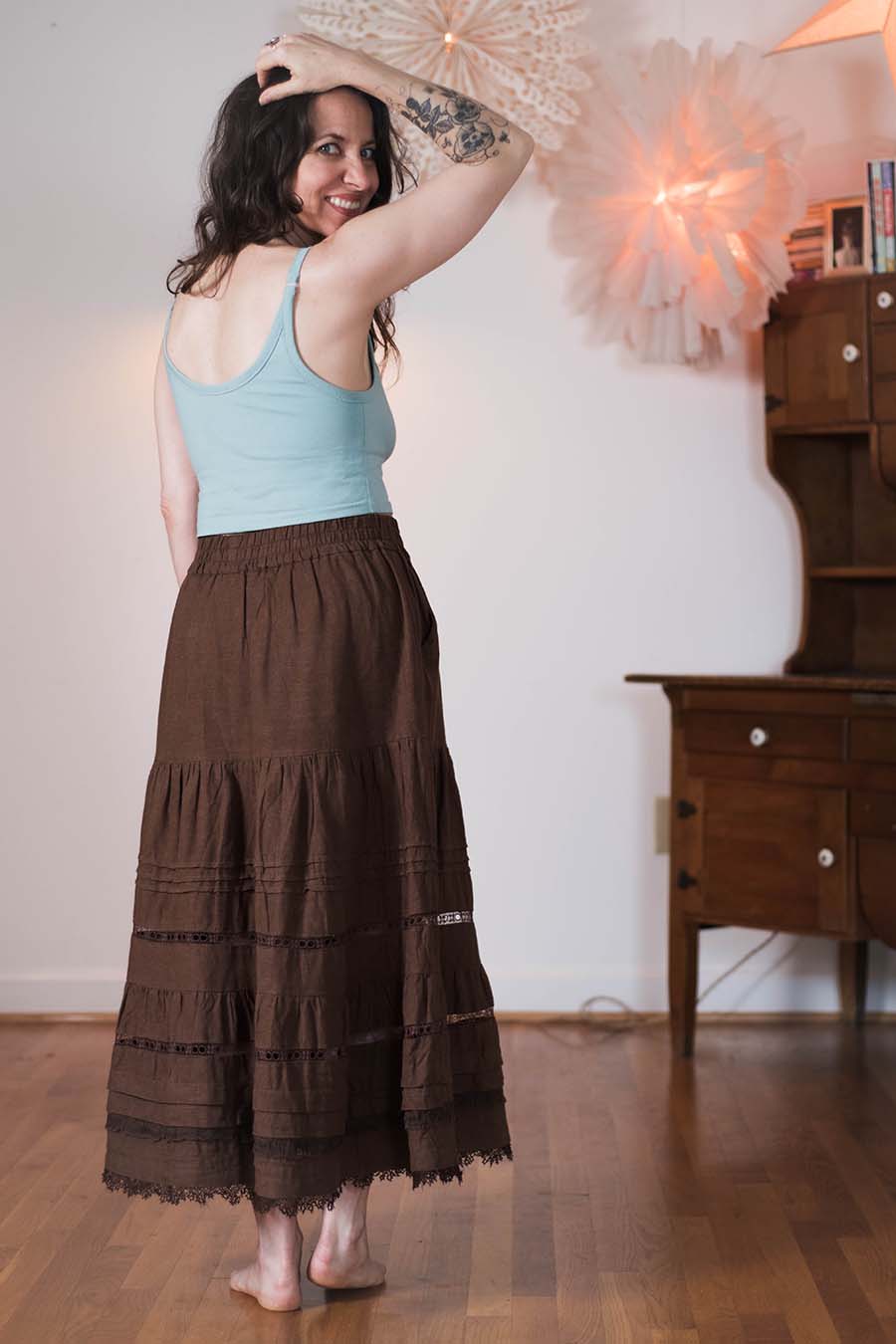 Sew Liberated Songbird Skirt and Tank Top