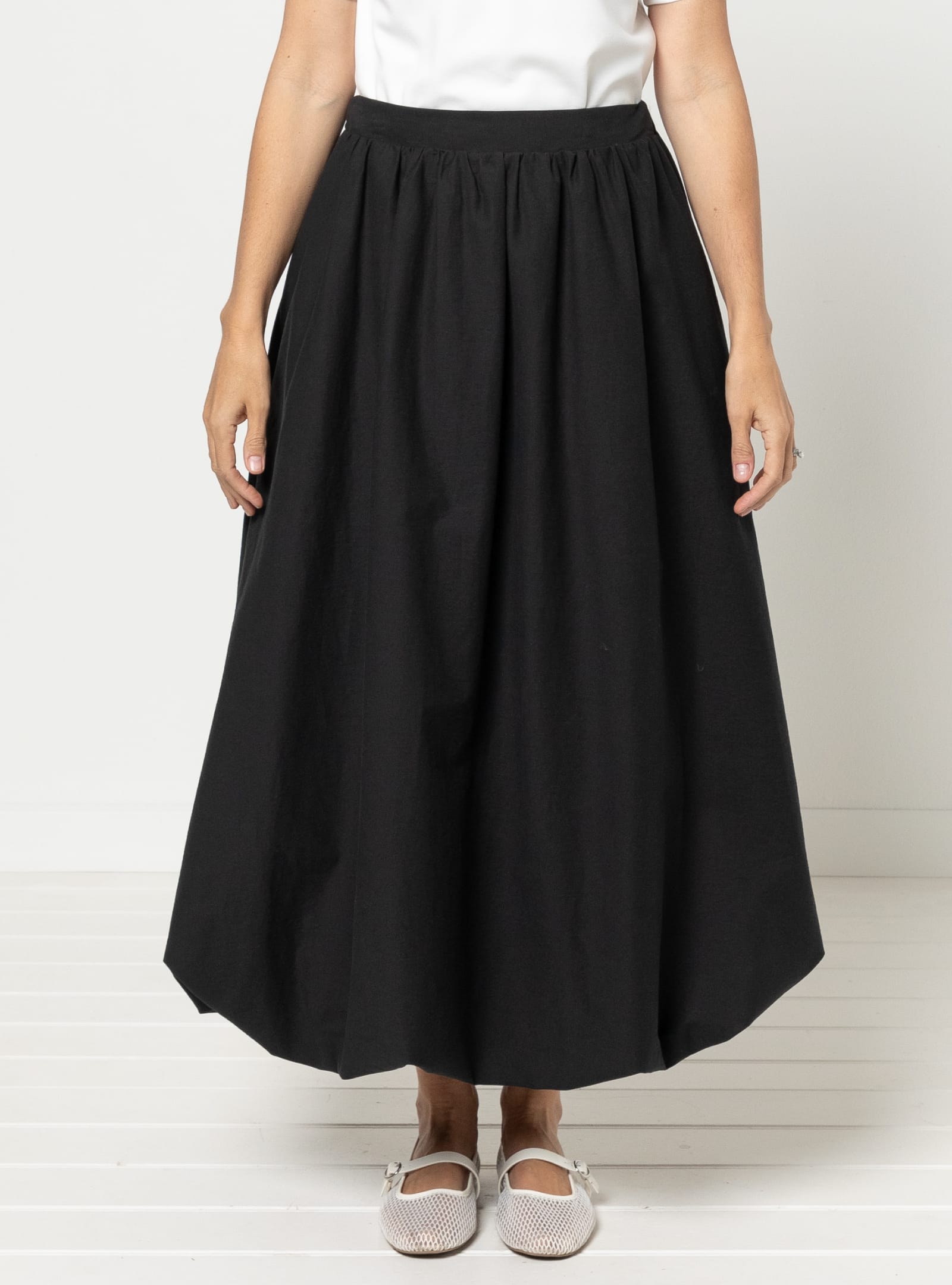 Style Arc Sophia Woven Bubble Skirt and Pant