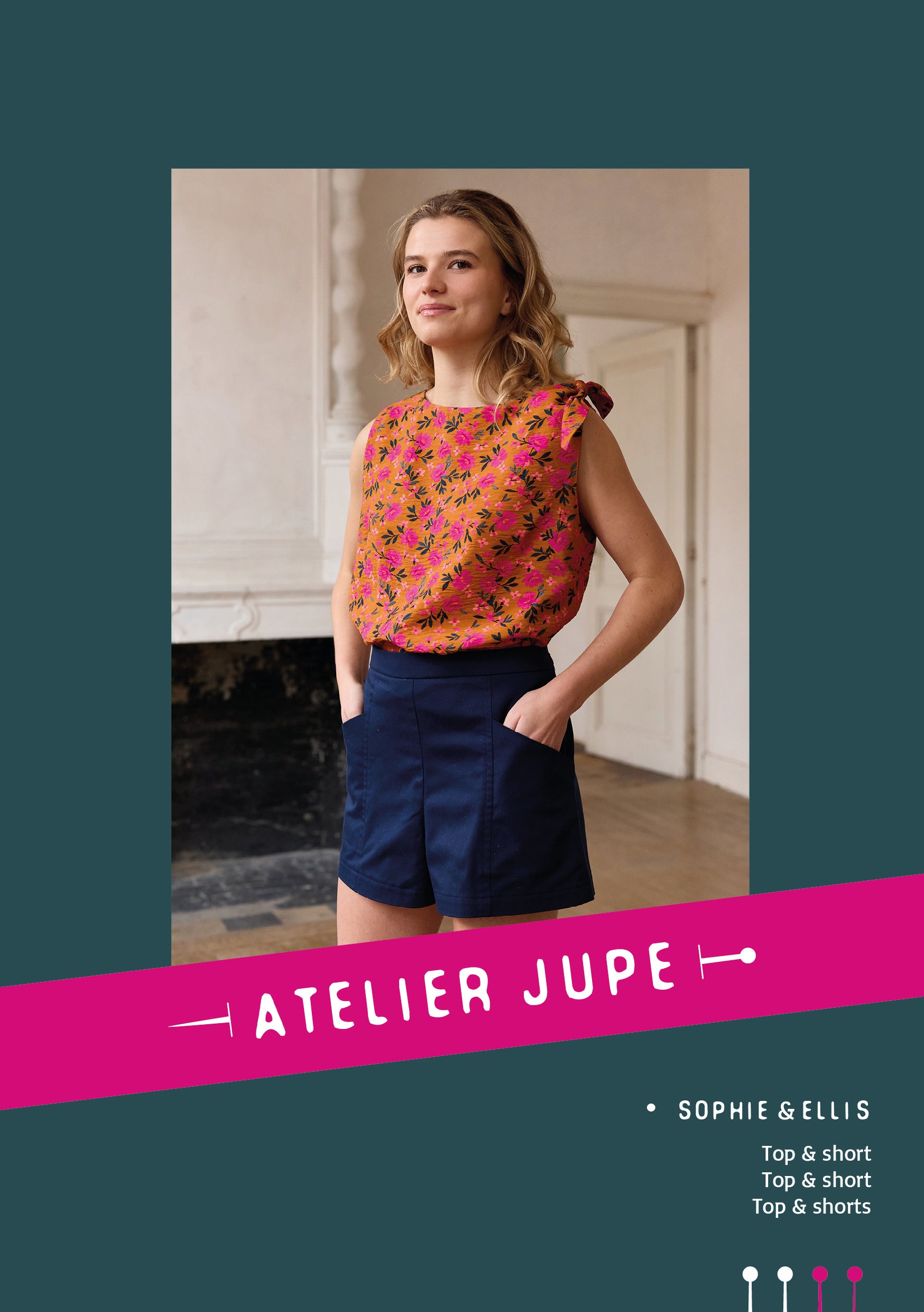 Atelier Jupe Sophie Top and Ellis Shorts