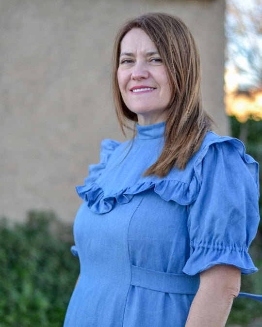 Pauline Alice Sorolla Dress and Blouse