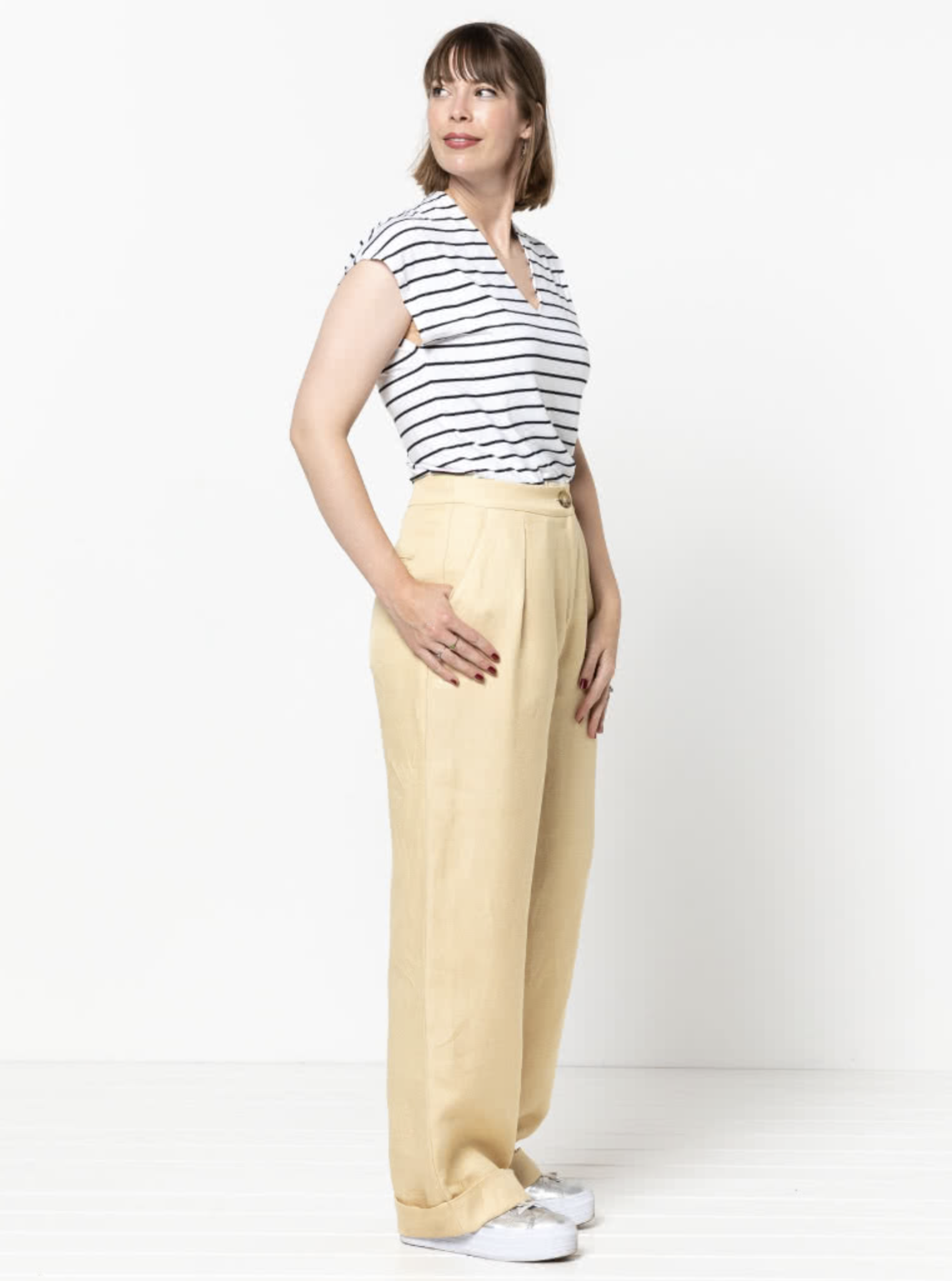 Style Arc Spencer Woven Pant