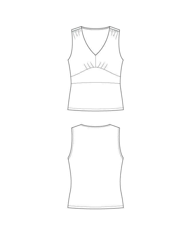 Itch to Stitch Spirren Tank