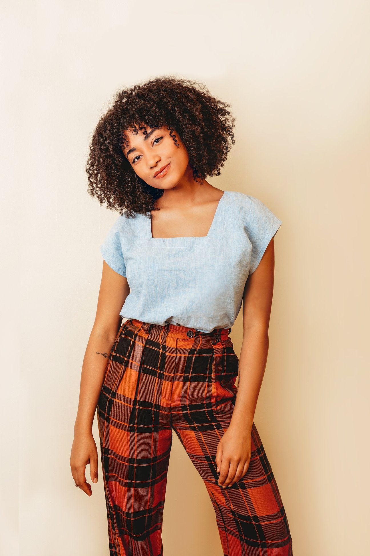 The Square Neck Top Pattern - Friday Pattern Company The Square Neck Top Pattern - Friday Pattern Company